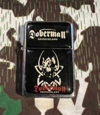 Sturmfeuerzeug - Doberman - Tribal +++ANGEBOT+++