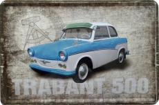 Blechschild - Trabant 500 - BS246 (137)