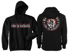 Frauen - Kapuzenpullover - Born to be white - ride to valhalla