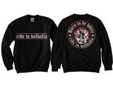 Pullover - Biker - ride to valhalla