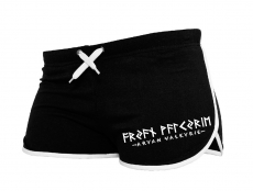 Frauen - Shorts Aryan Valkyrie - Vegvisir - schwarz/weiß - Motiv2