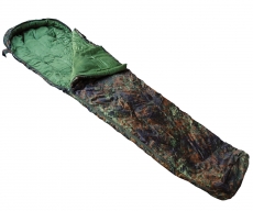 Schlafsack - Mumie - kaltes wetter - flecktarn