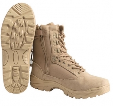 Taktische Stiefel - MT - M.YKK - ZIPPER KHAKI