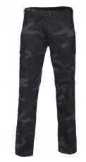 Hose - STRAIGHT CUT - black camo