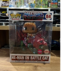 Funko Pop - Masters of the Universe - He-Man on Battlecat - Flocked Ride Edition +++EINZELSTÜCK+++