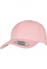 Flexfit Cap - YP Classics 5-Panel Premium Curved Visor Snapback Cap - prism pink