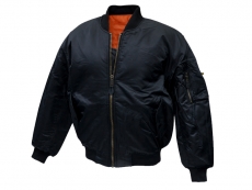 Jacke - Bomberjacke MA1 - schwarz